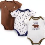 Hudson Baby Cotton Bodysuits Soft Comfortable Infant Wear-0