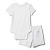 Amazon Essentials Baby Bodysuit Cotton Rib Short Sleeve Set-1