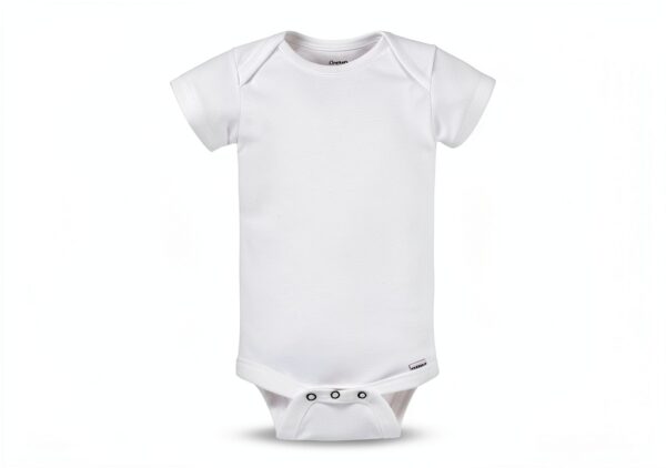 Gerber Baby Bodysuits 100 Cotton Long Sleeve White Black-5