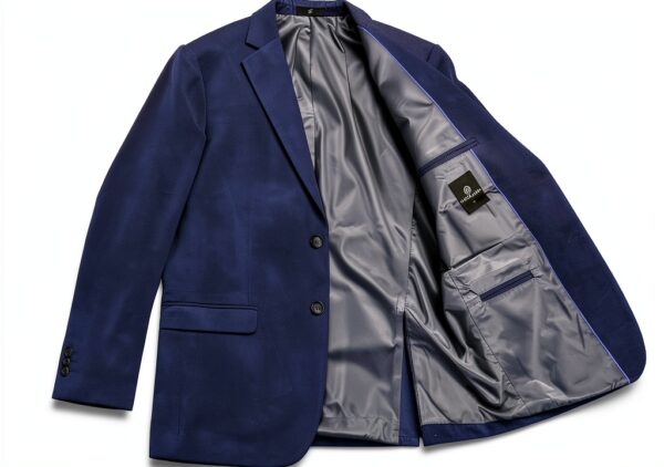 Boys Slim Fit Blazer Polyester Navy Burgundy Sizes 4-21-3