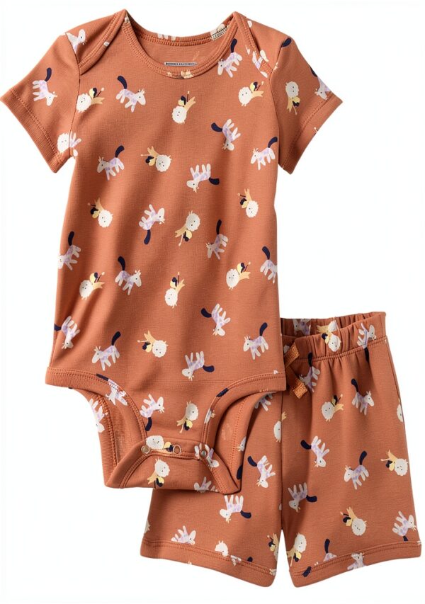 Amazon Essentials Baby Bodysuit Soft Cotton Rib Unisex-0