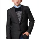 Boys Dress Coat Premium Comfort Elegant Design Sizes 3-18-0