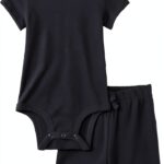 Amazon Essentials Baby Bodysuit Soft Cotton Rib Unisex-0