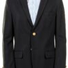 IZOD Boys Blazer Blue Indigo Stretch Suit Jacket-0