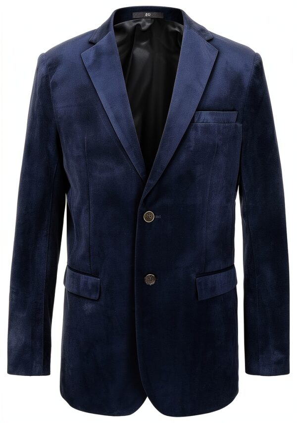 Boys Slim Fit Blazer Polyester Navy Burgundy Sizes 4-21-0