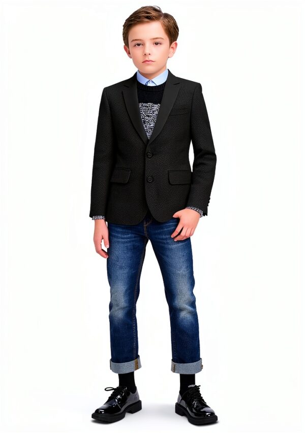 Boys Dress Coat Premium Comfort Elegant Design Sizes 3-18-1