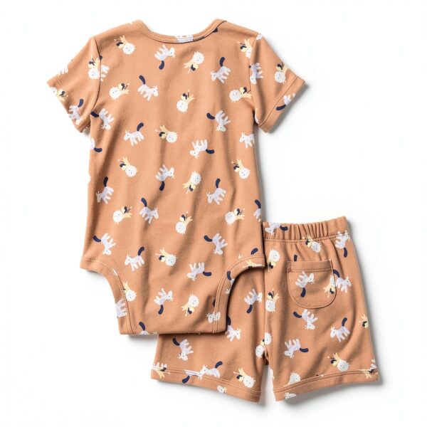 Amazon Essentials Baby Bodysuit Soft Cotton Rib Unisex-1