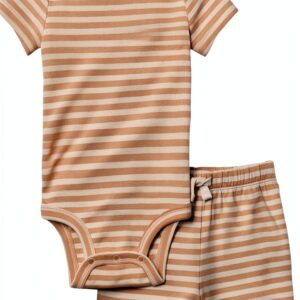 Amazon Essentials Baby Bodysuit Soft Cotton Rib Unisex-0