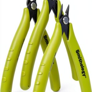 Smithology Wire Cutters High Carbon Steel Ergonomic Grip 3-0