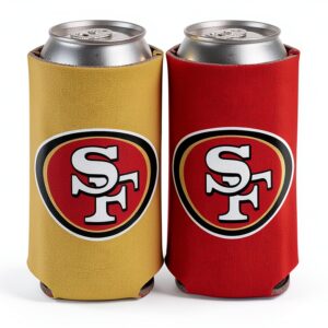 San Francisco 49ers Portable Can Cooler Red-0